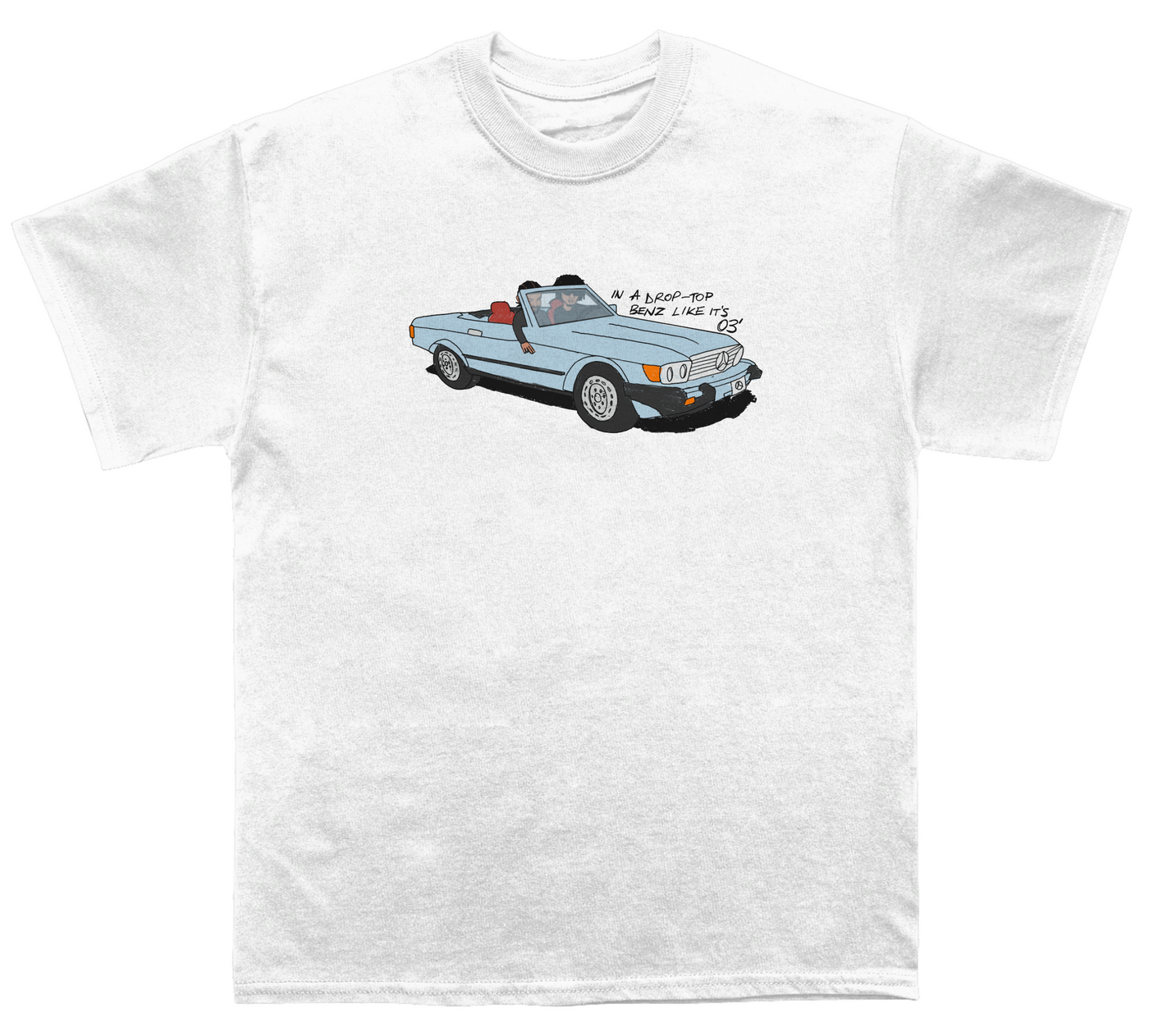 Drizzy & 21 Savage "Drop Top Benz" T-shirt