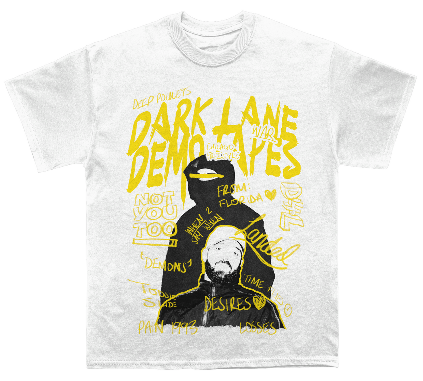 Drizzy Dark Lane Demo Tapes Sketchbook T-shirt