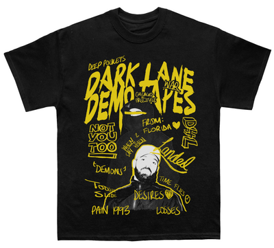 Drizzy Dark Lane Demo Tapes Sketchbook T-shirt