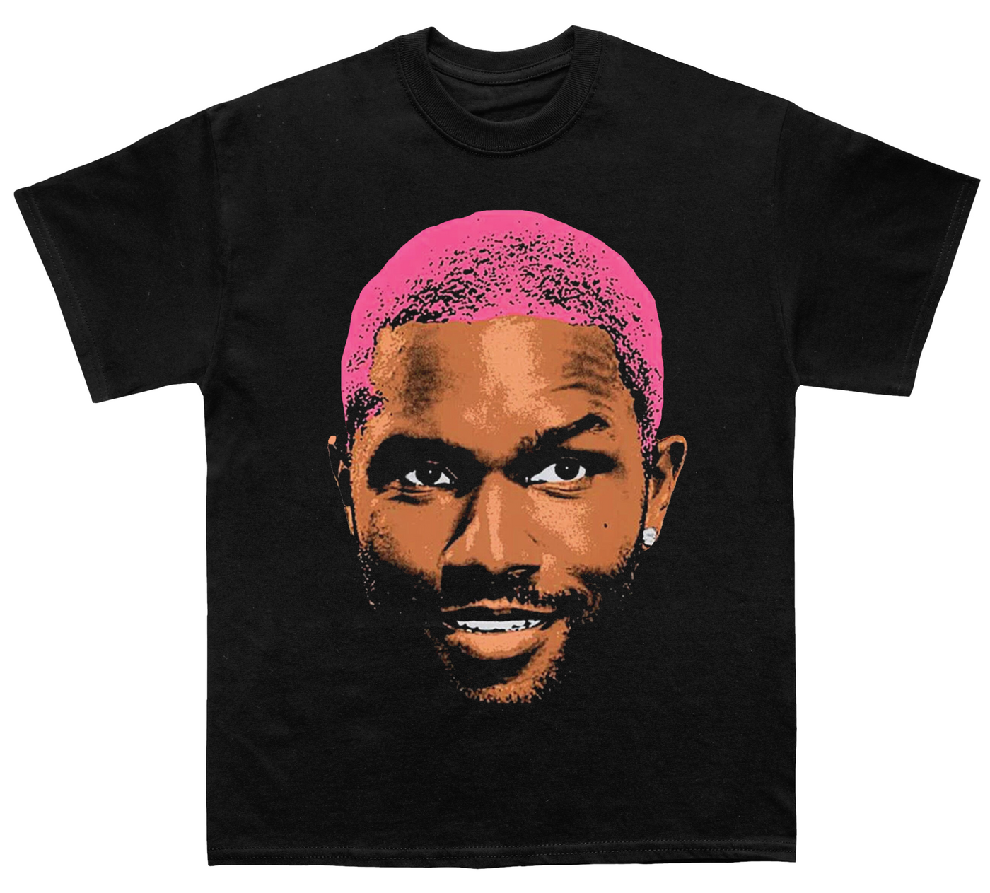 Frank Ocean Pink Hair Face T-shirt