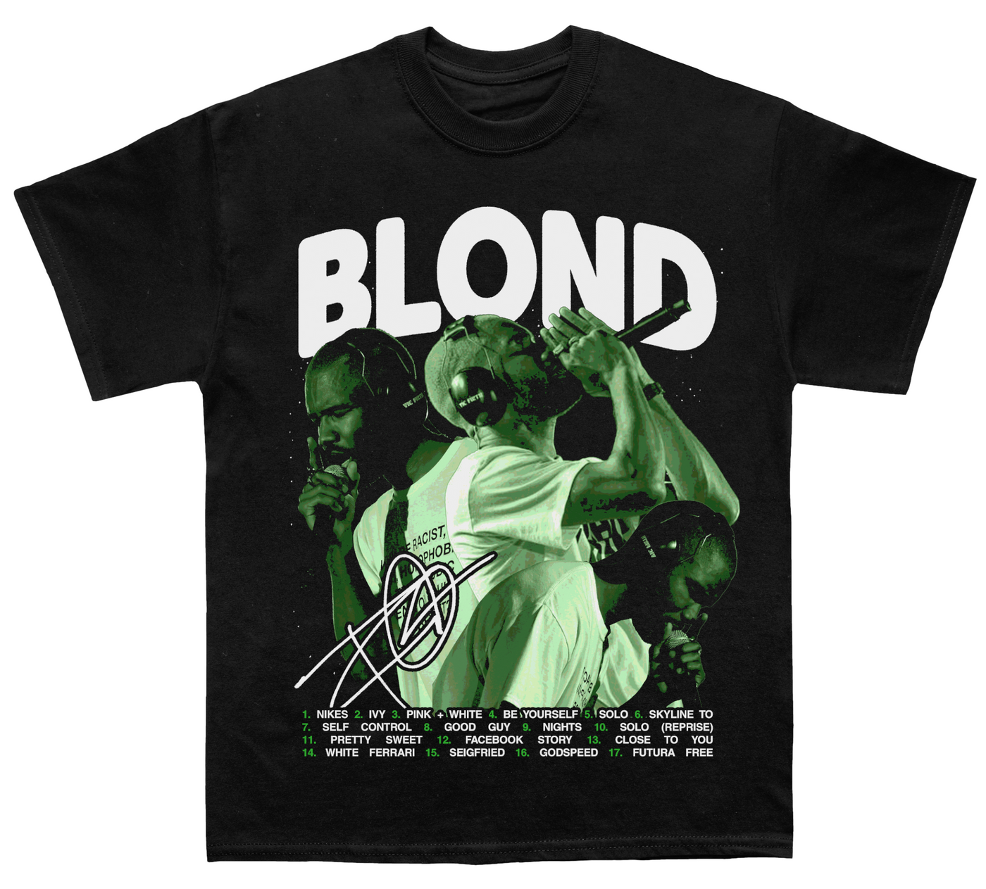 Frank Ocean Blond Album T-shirt