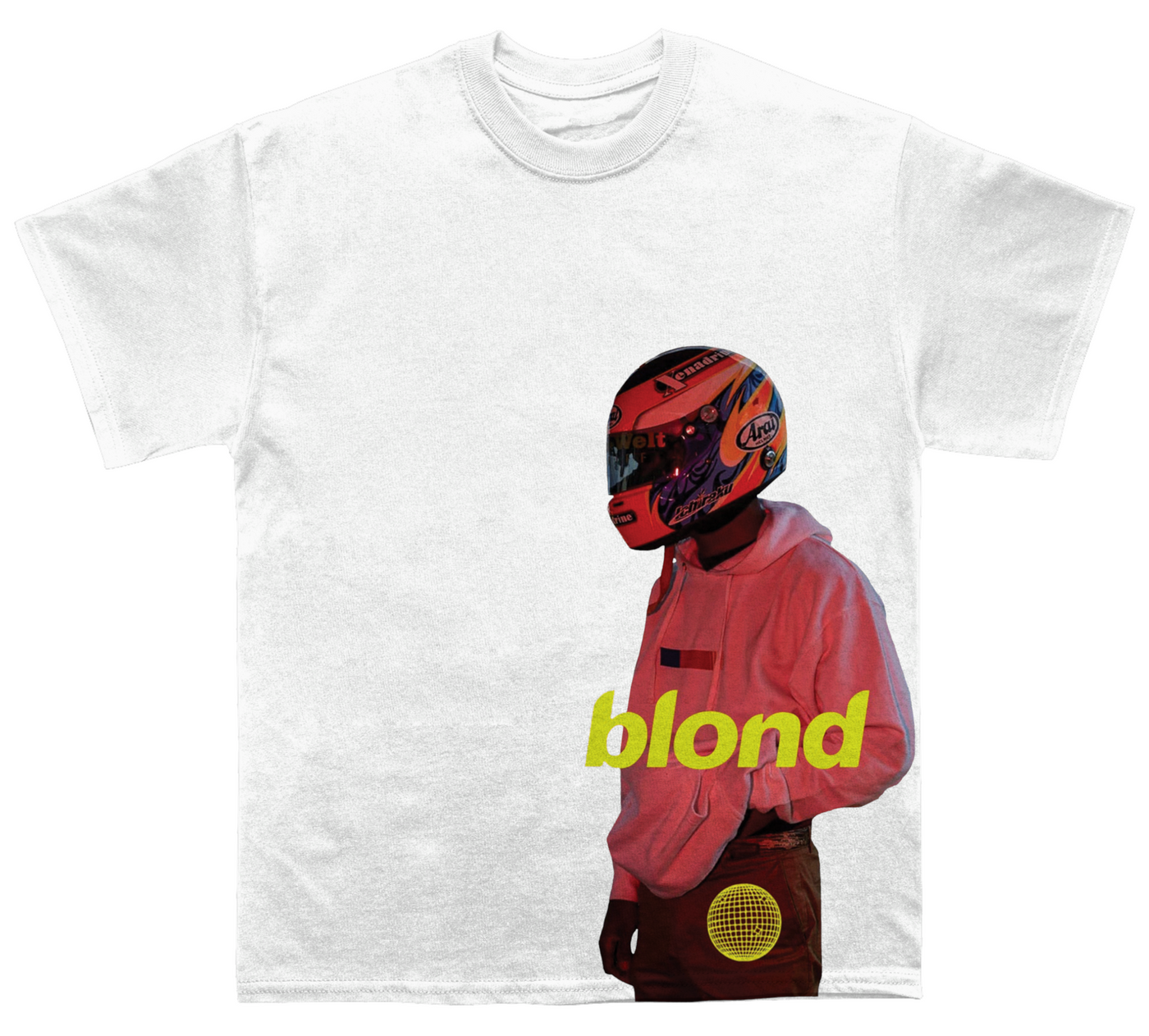 Frank Blond Helmet T-shirt