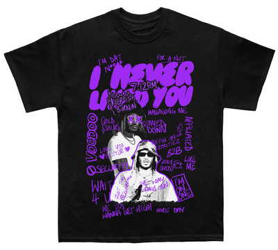 Future I Never Liked You Sketchbook T-shirt