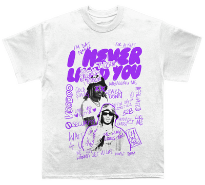 Future I Never Liked You Sketchbook T-shirt
