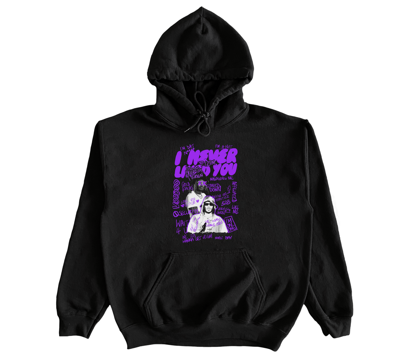 Future I Never Liked You Sketchbook Hoodie