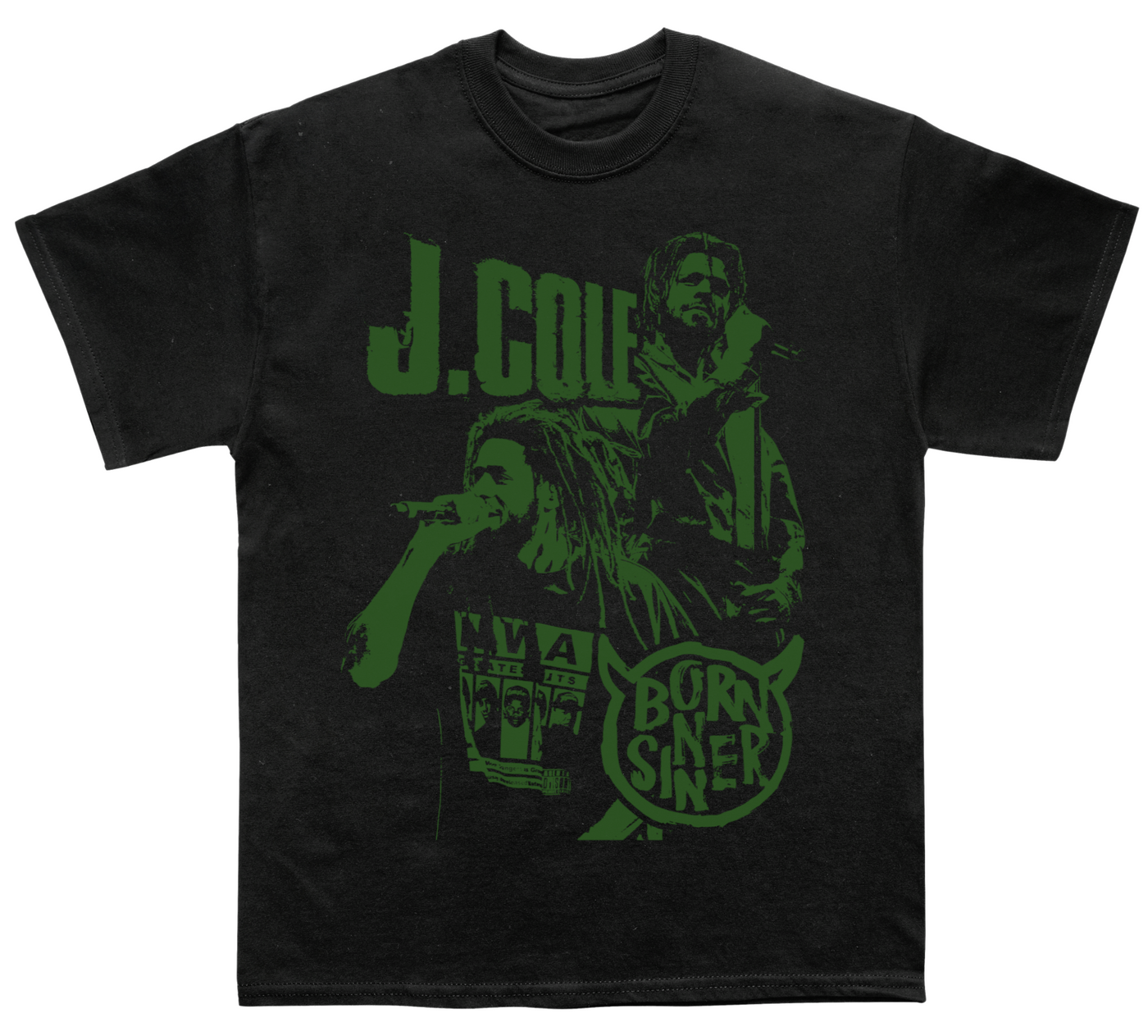 J Cole Silhouette T-shirt