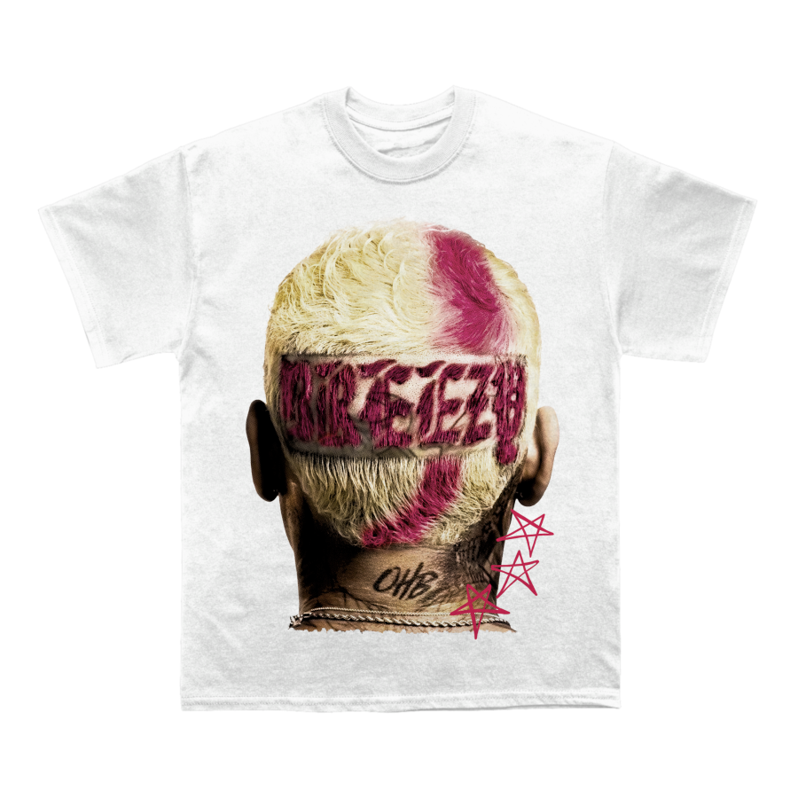 chris brown breezy bowl graphic t-shirt in white