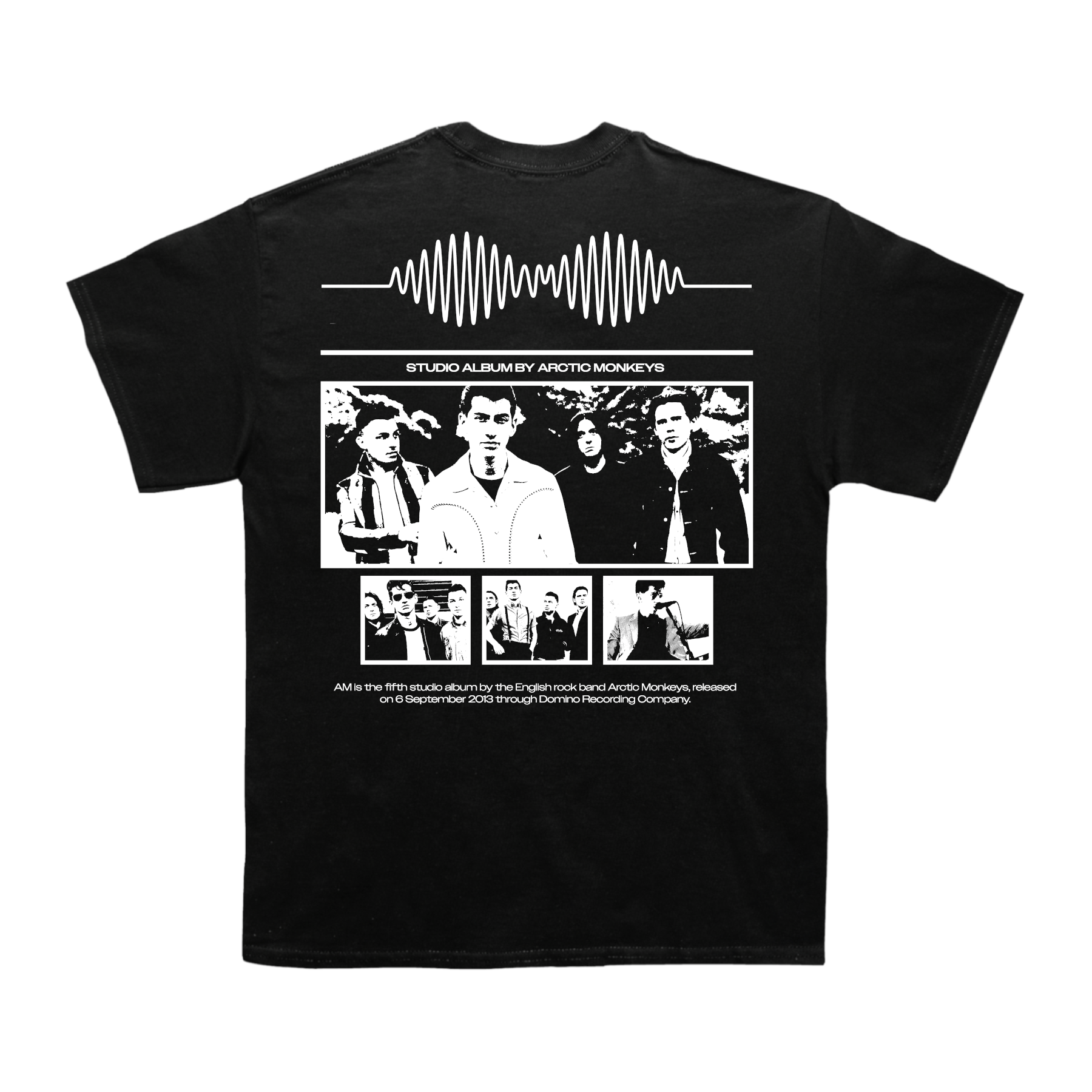 arctic monkeys t shirt for black