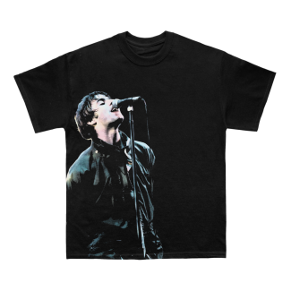 liam gallagher knebworth t-shirt in black