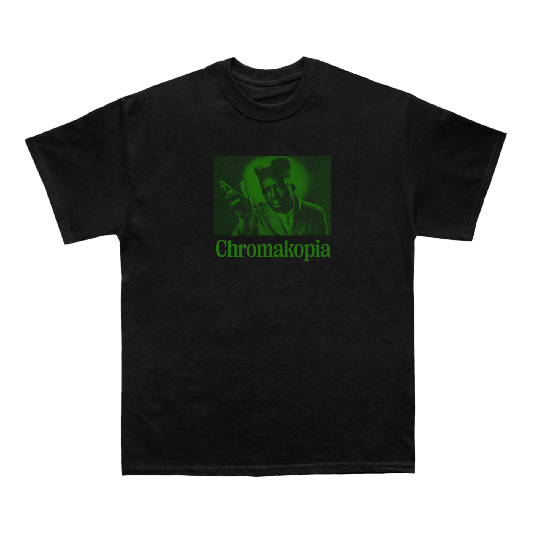 chromakopia graphic tee front print