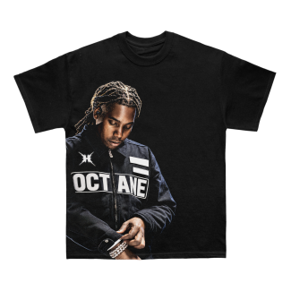 don toliver signature tee black
