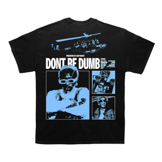 dont be dumb blueprint tee back