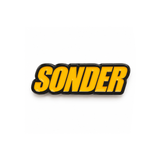 sonder enamel pin
