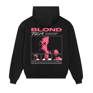 blond frame hoodie back
